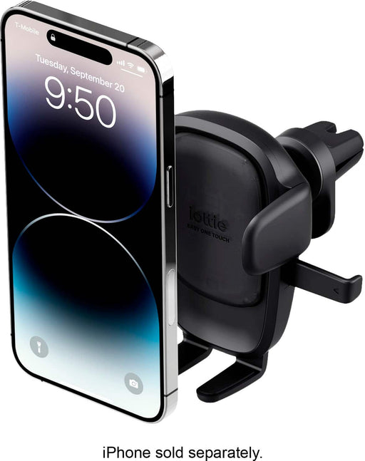 iOttie - Easy One Touch 6 Universal Air Vent  Flush Mount for Mobile Phones - Black