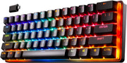 SteelSeries - Apex Pro Mini 60 V2 Wireless Mechanical OmniPoint Adjustable HyperMagnetic Gaming Keyboard with Rapid Tap - Black
