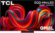 TCL - 75" Class QM8L Series 4K UHD HDR SQD-Mini LED Smart TV with Google TV (2026)