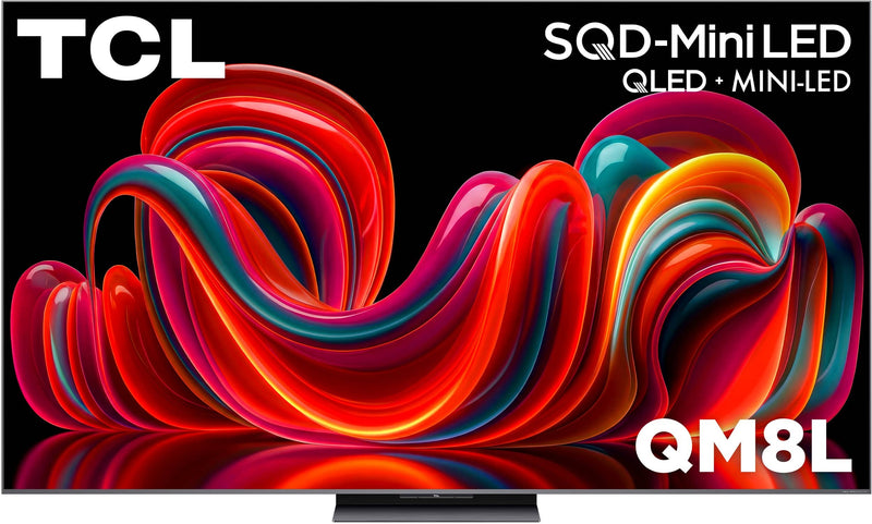 TCL - 75" Class QM8L Series 4K UHD HDR SQD-Mini LED Smart TV with Google TV (2026)