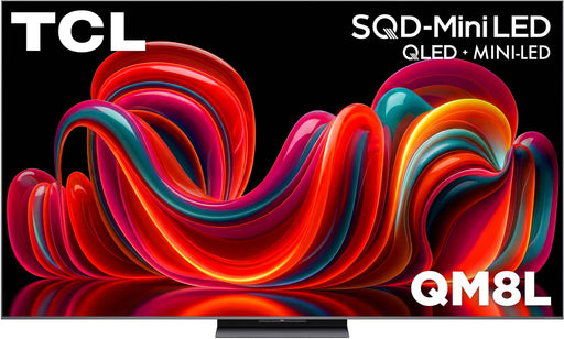 TCL - 75" Class QM8L Series 4K UHD HDR SQD-Mini LED Smart TV with Google TV (2026)