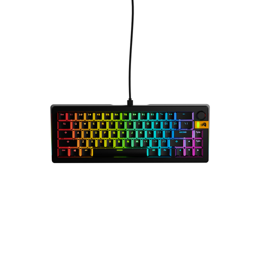 Glorious - GMMK 3 HE 65 Wired Hall-Effect Linear Switch Gaming Keyboard with Rapid Trigger and Adjustable Actuation - Black