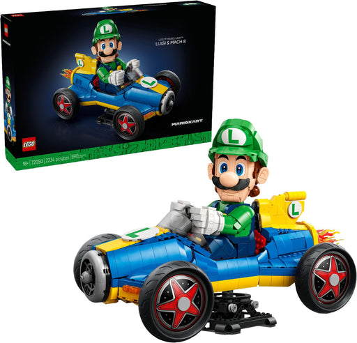 LEGO - Mario Kart  Luigi  Mach 8 Building Set 72050
