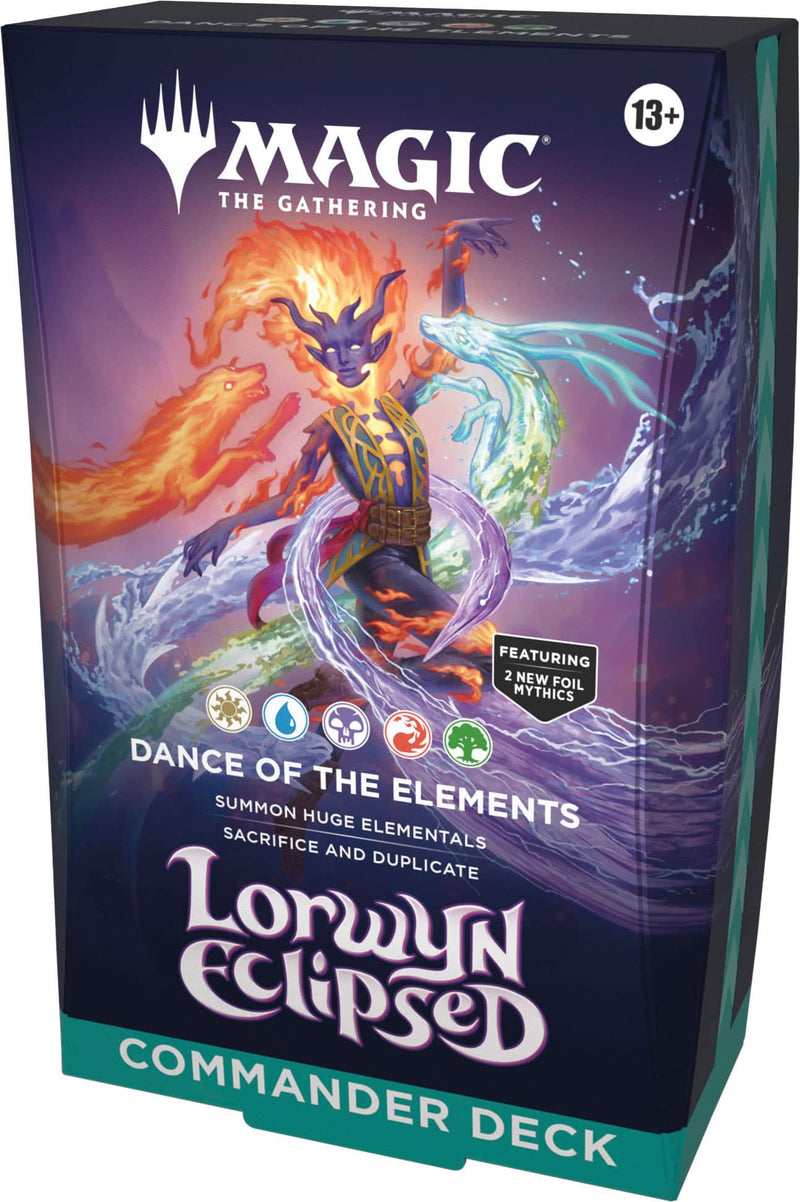 Wizards of The Coast - Magic The Gathering Lorwyn Eclipsed Commander Deck - Dance of the Elements