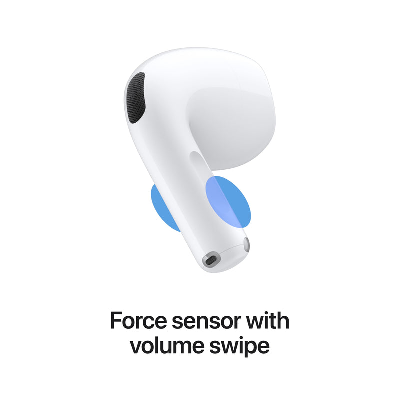 Apple - AirPods 5 True Wireless Active Noise Cancelling Earbuds with Wireless Charging Case - White
