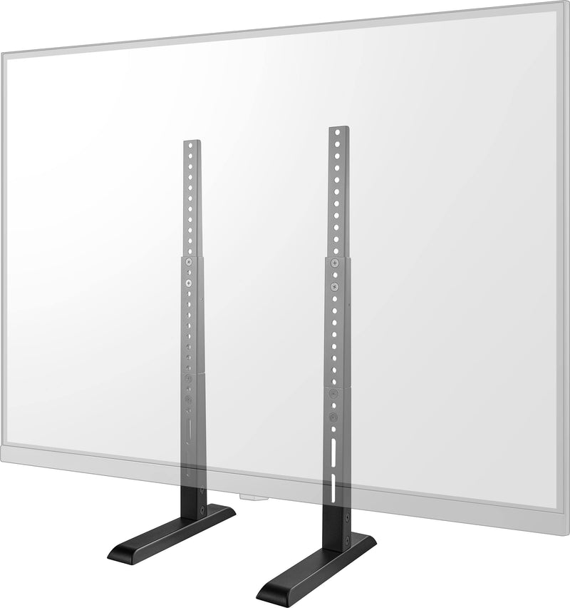 Insignia - Universal TV Feet Replacement Kit for TVs 49 -77" or 100 lbs - Black
