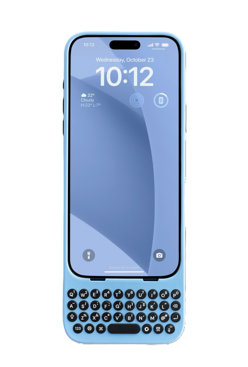 Clicks - Keyboard for Apple iPhone 16 Pro Max - Surf