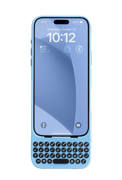 Clicks - Keyboard for Apple iPhone 16 Pro Max - Surf