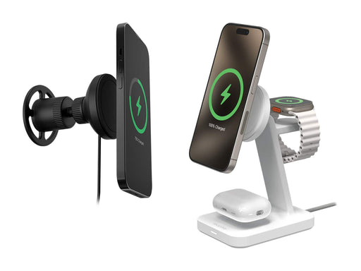 mophie - snap+ wireless car vent mount - Black
