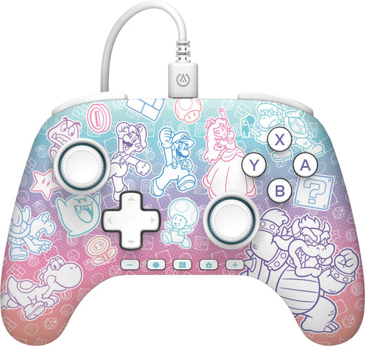 PowerA - Advantage Wired Controller for Nintendo Switch 2 - Mushroom Kingdom