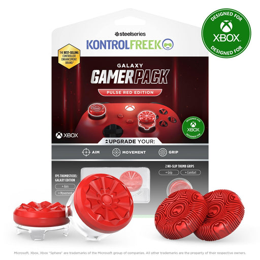 KontrolFreek - GamerPack Thumbsticks Xbox/Xbox Series X - Red