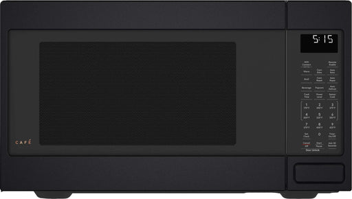 Caf - 1.5 Cu. Ft. Convection Countertop Microwave with Sensor Cooking and Built in Wi-Fi - Matte Black