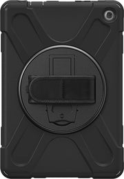SaharaCase - DEFENSE-X Series Case for Amazon Fire HD 10 (2023) - Black
