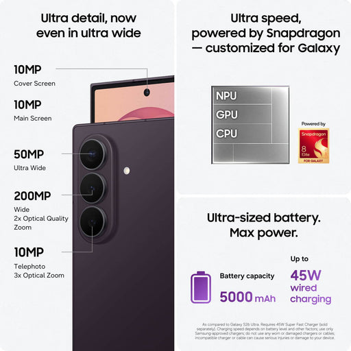 Samsung - Galaxy Z Fold8 Ultra 512GB (Unlocked) - Cream