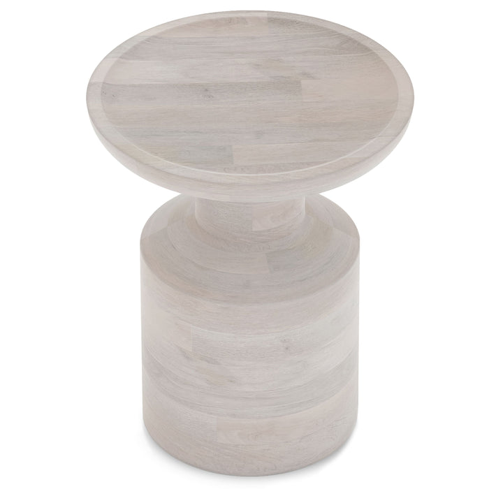 Simpli Home - Haynes Wooden Accent Table - White Wash