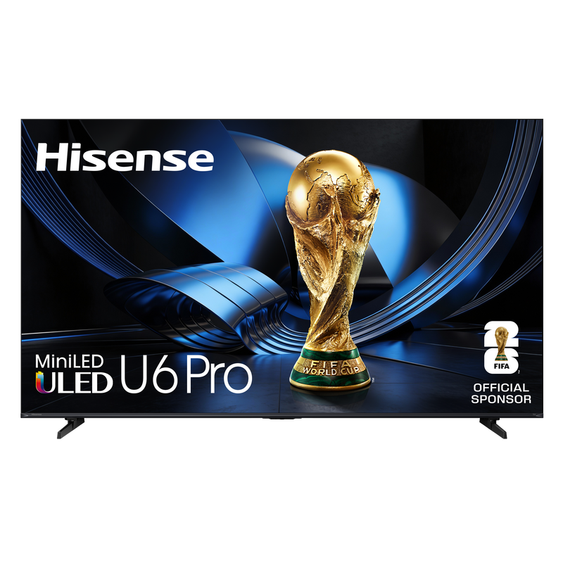 Hisense - 55" Class U6 Pro MiniLED Series QLED 4K UHD Smart Fire TV (2026)