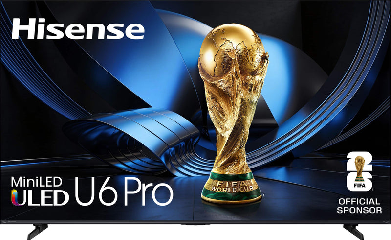 Hisense - 55" Class U6 Pro MiniLED Series QLED 4K UHD Smart Fire TV (2026)