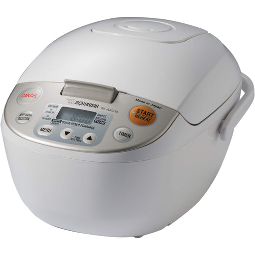 Zojirushi - 5.5 Cups Micom Rice Cooker  Warmer - White