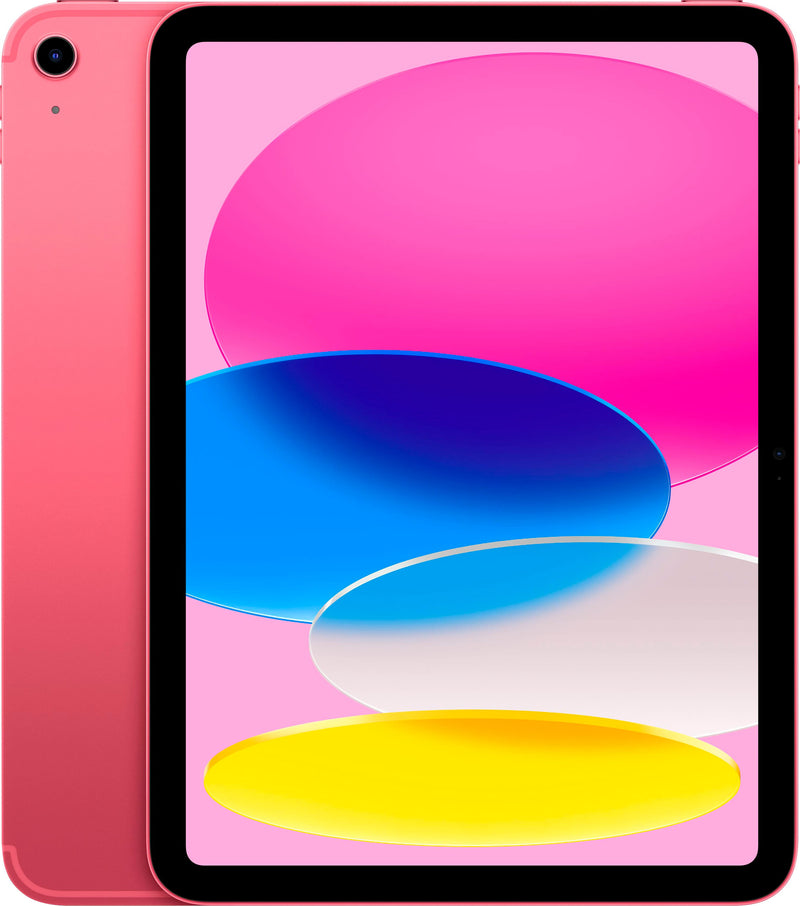 Apple - 11-inch iPad A16 chip with Wi-Fi + Cellular - 256GB - Pink (Unlocked)
