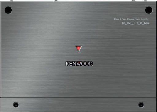 Kenwood - KAC-334 Class D Bridgeable Multichannel Amplifier with Variable Crossovers - Silver