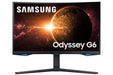 Samsung - Odyssey BG65 27" 1000R Curved QHD 240Hz 1ms FreeSync Premium Pro Smart Gaming Monitor with HDR600(DisplayPort HDMI) - Black