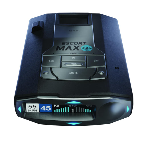 Escort - MAX 360c MKII Radar and Laser Detector works with Apple CarPlay/Android Auto - Black