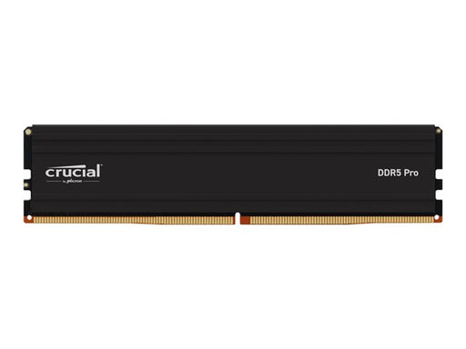 Crucial - Pro 128GB (2x64GB) DDR5 5600MHz C46 UDIMM Desktop Memory - Black