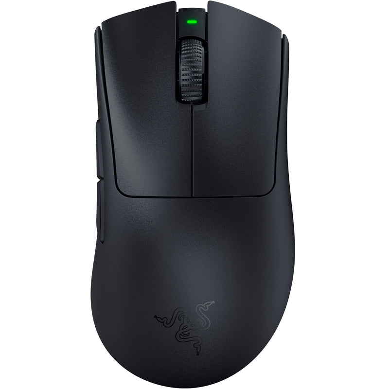 Razer - DeathAdder V3 Pro Lightweight Wireless Optical Gaming Mouse with 90 Hour Battery - Wireless - Black