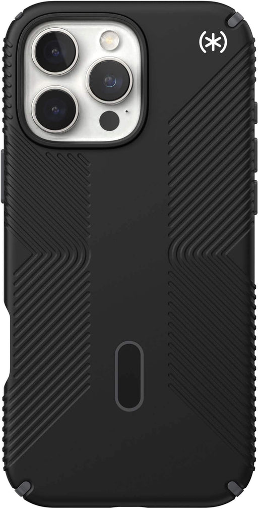 Speck - Presidio2 Grip ClickLock Case with MagSafe for Apple iPhone 16 Pro - Black