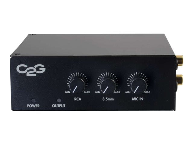 C2G 50W Audio Amplifier - Plenum Rated - 8 Ohm - amplifier