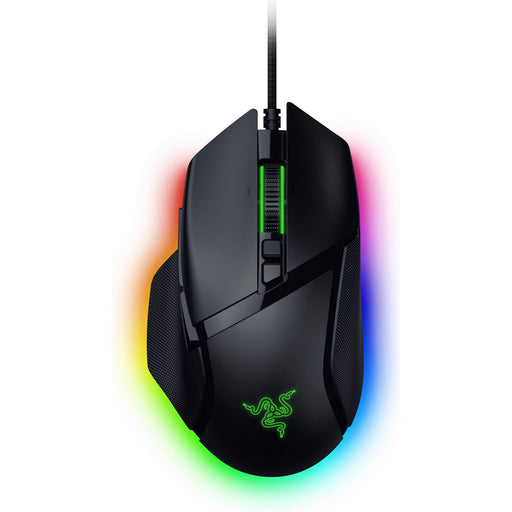 Razer - Basilisk V3 35K Wired Ergonomic Gaming Mouse with HyperScroll Tilt Wheel and Chroma RGB Lighting - Black