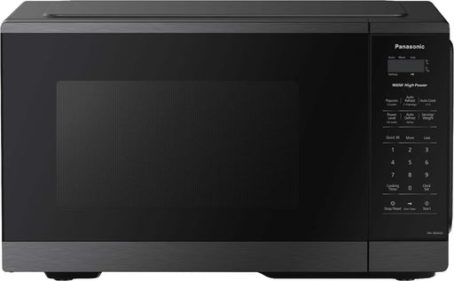 Panasonic - Countertop Microwave Oven 900W 0.9 Cu. Ft - Black Stainless Steel
