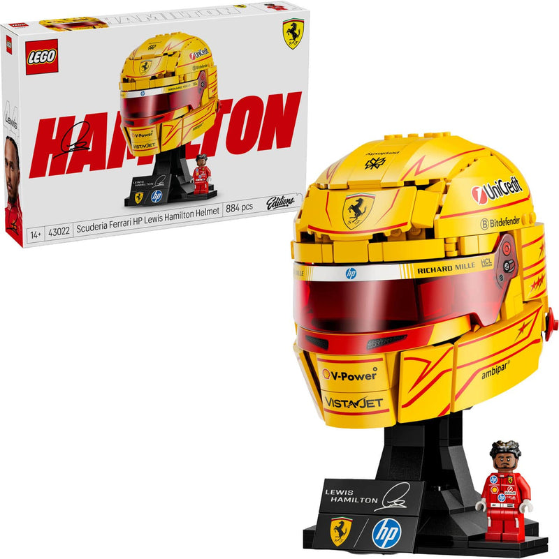LEGO - Editions Scuderia Ferrari HP Lewis Hamilton Helmet 43022