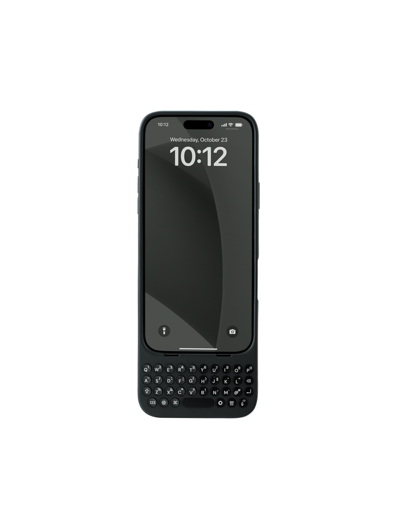 Clicks - Keyboard for Apple iPhone 16 Pro - Onyx