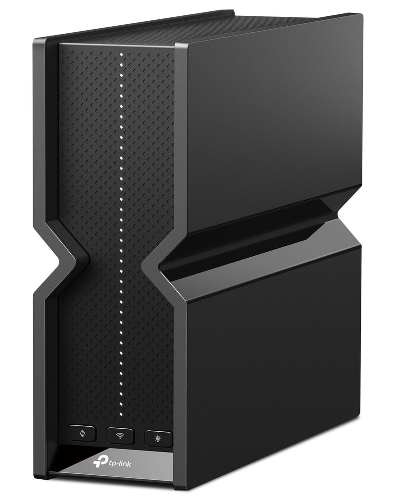 TP-Link - Archer BE11000 Tri-Band Wi-Fi 7 Router - Black