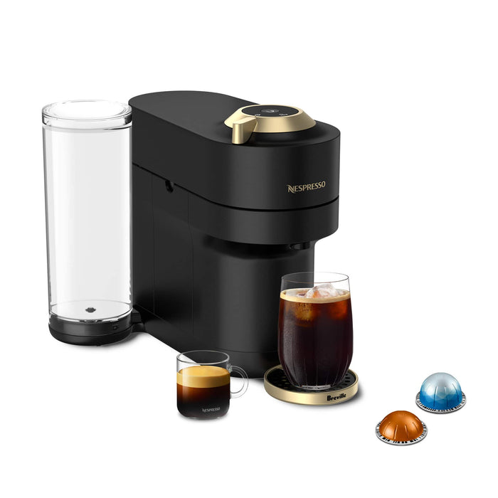 Nespresso - Vertuo Pop+ Coffee and Espresso Maker by Breville - Matte Black