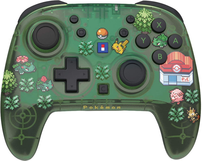 Hori - Wireless HORIPAD Turbo (Pokemon Pixel for Nintendo Switch 2 - Green