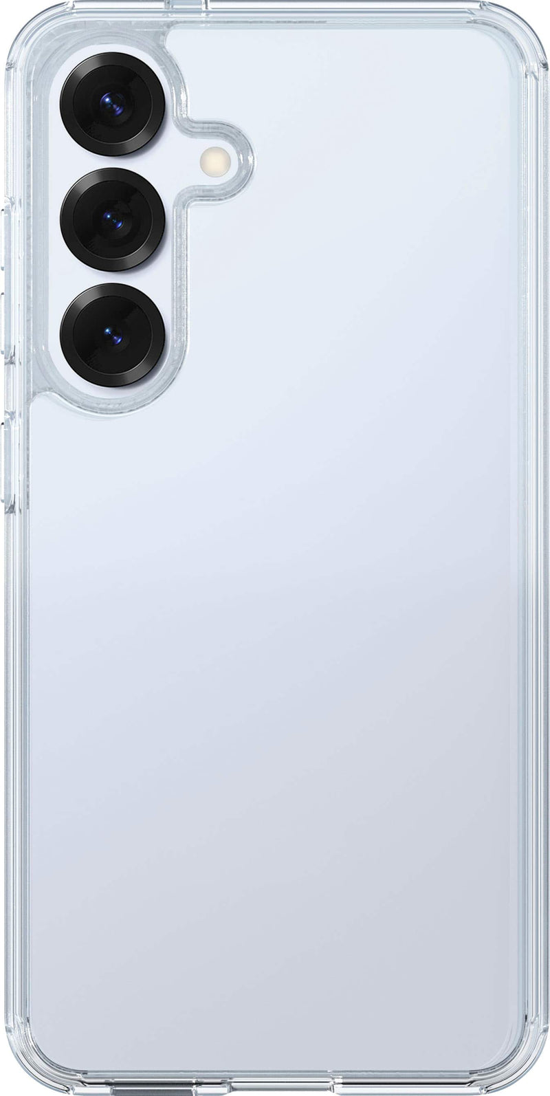 Insignia - Hard-Shell Case for Samsung Galaxy S25 - Clear