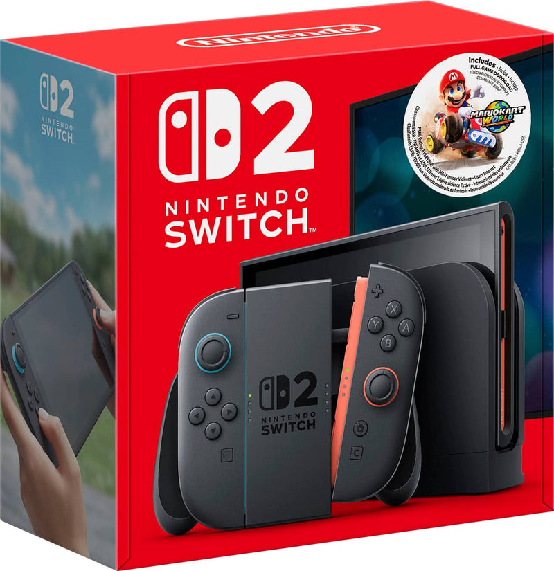 Nintendo Switch 2 + Mario Kart World Bundle - Nintendo Switch 2