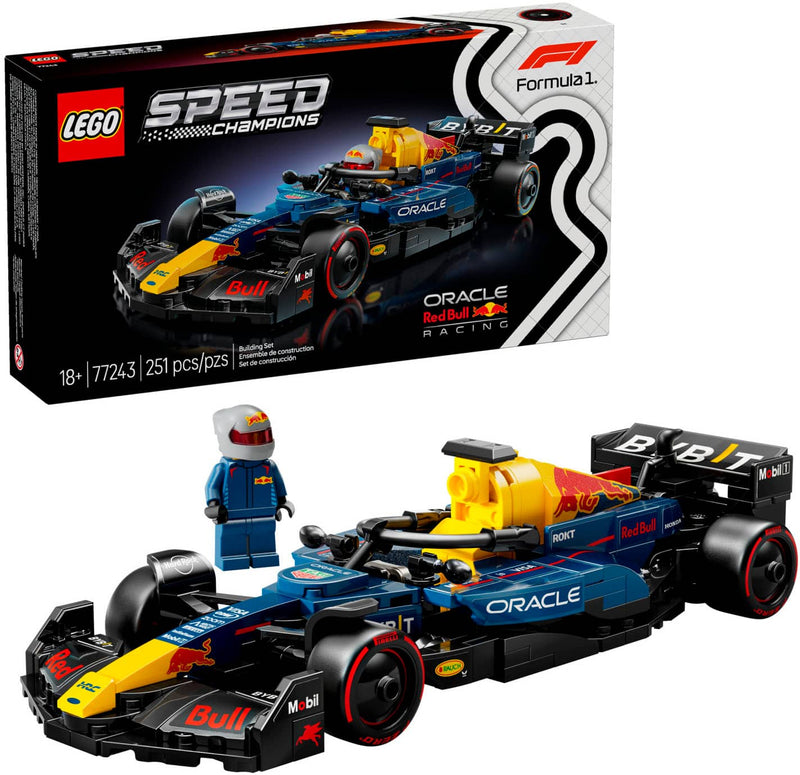 LEGO - Speed Champions Oracle Red Bull Racing RB20 F1 Race Car Set Easter Gifts for Kids 77243