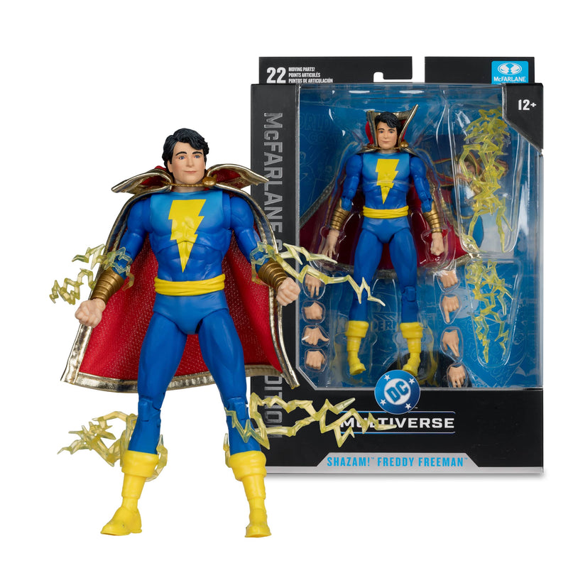McFarlane Toys - DC Multiverse Shazam Freddy Freeman 7" Action Figure - McFarlane Collector Edition 55 - Chance for Chase