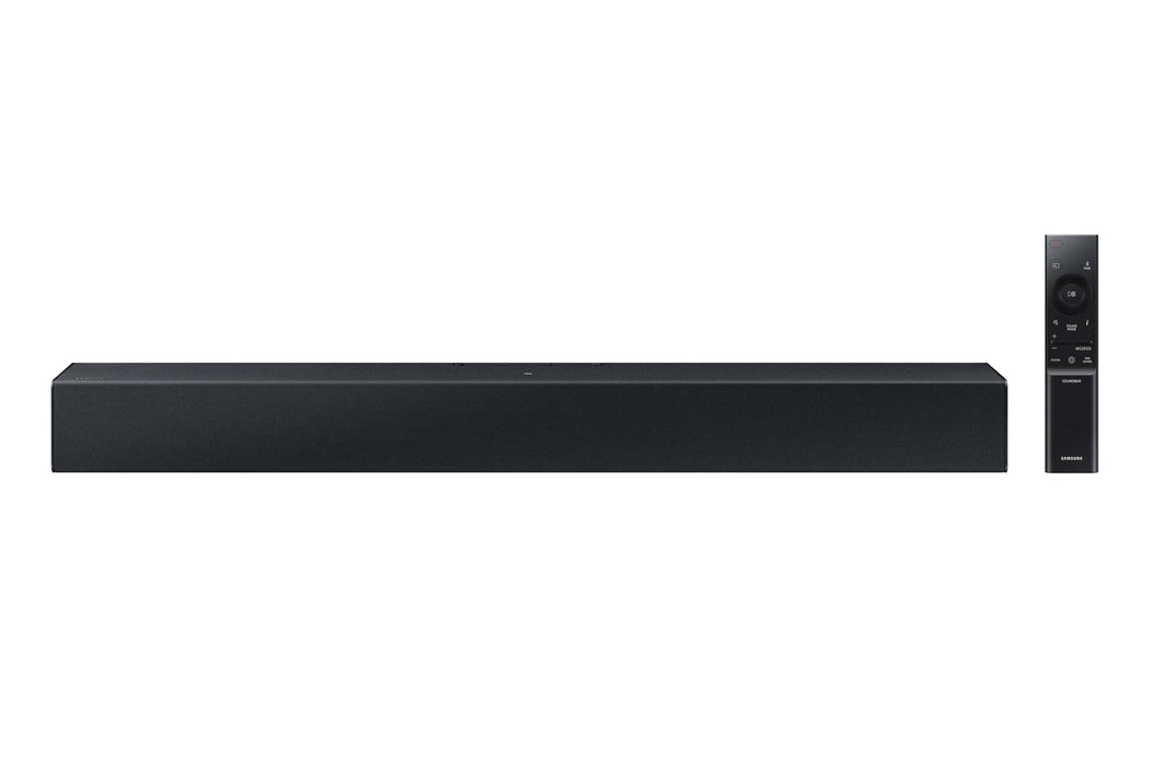 Samsung - HW-C400/ZA 2.0 Channel C-Series Soundbar with Built-in Woofer - Black