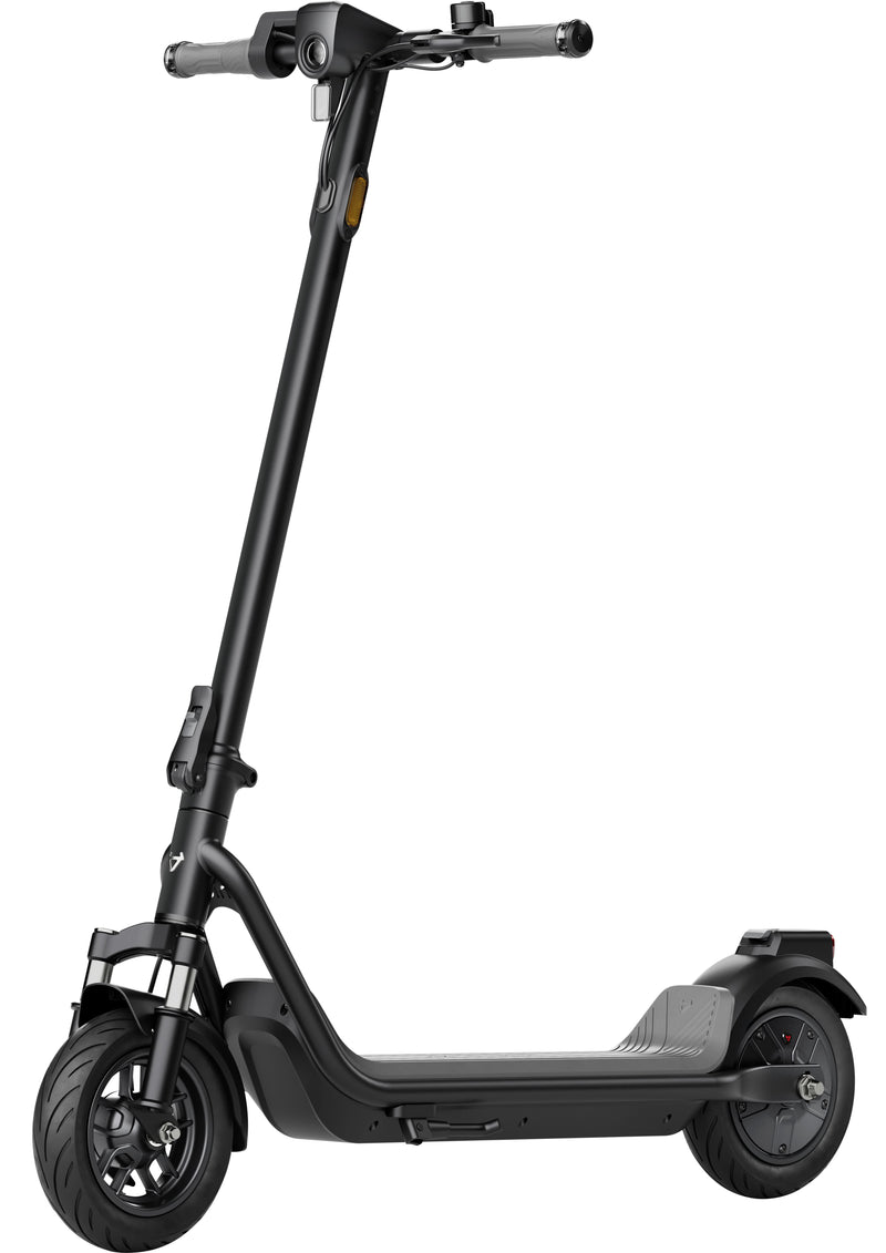 NIU - KQi 100F Foldable Electric Kick Scooter w/ 22 mi Max operating Range  18 mph Max Speed - Gray