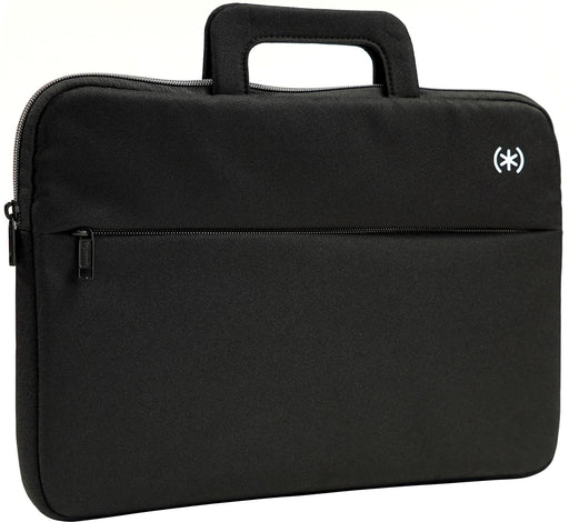 Speck - Transfer Pro Pocket Protective Sleeve with Handle Universal 13"-14" for MacBook computers laptops and tablets - Black/White