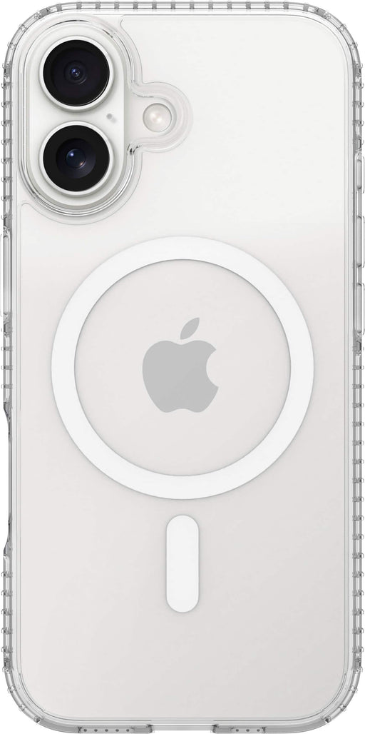 Insignia - Hard-Shell Case with MagSafe for Apple iPhone 17 - Clear