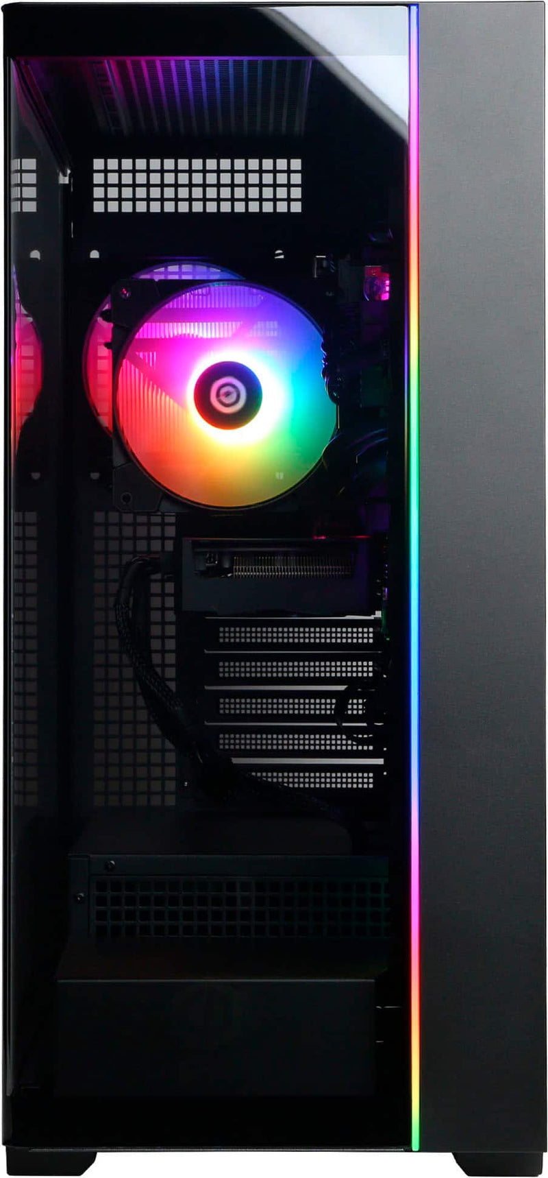 CyberPowerPC - Gaming Desktop - Intel Core i5-14400F - NVIDIA GeForce RTX 5060 8GB - 16GB DDR5 - 1TB PCIe 4.0 SSD - Black