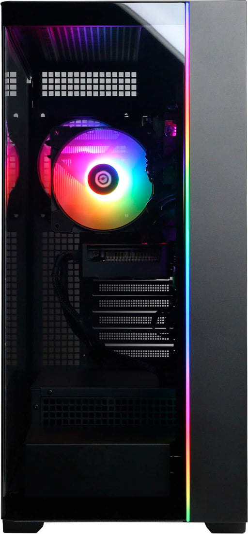 CyberPowerPC - Gaming Desktop - Intel Core i5-14400F - NVIDIA GeForce RTX 5060 8GB - 16GB DDR5 - 1TB PCIe 4.0 SSD - Black