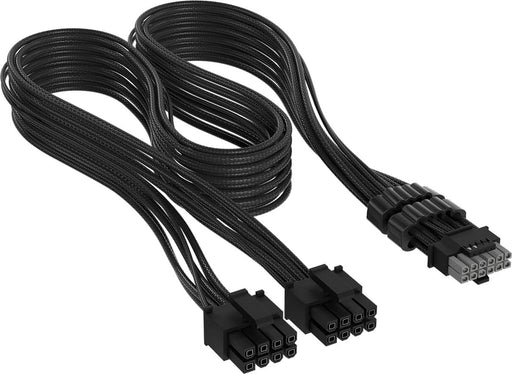 CORSAIR - Elite Premium Individually Sleeved 12V-2x6 Cables Type 4 - Black