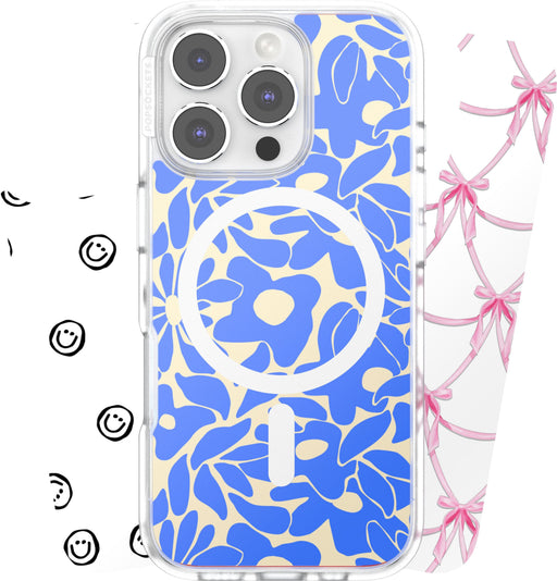 Looks iPhone 16 Pro Swappable Graphic Case Inserts (3 per pack) - compatible w/ PopSockets PopCase only - Multi Bundle
