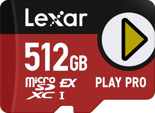 Lexar - PLAY PRO microSD Express Card 512 GB